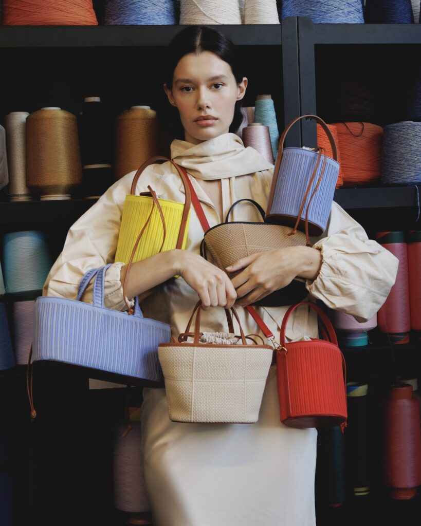 ALEA JACTA unveils knit bags and accessories collection