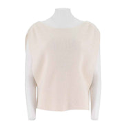 One Collar Cashmere Vest Pullover