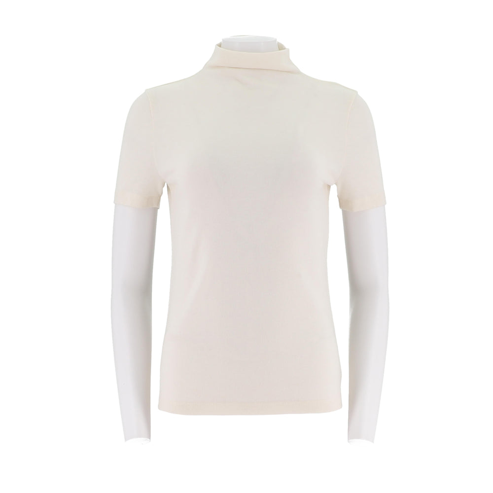 Turtle Neck Short Sleeve Top