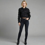 Tassel Woven Short Jacket