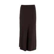 Slimming A-Line Knitted Half Cut Skirt