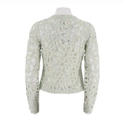 Round Neck Basic Version Knitted Cardigan Jacket