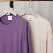 Womens Cozy Long Sleeve Boat Neck Top