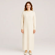 Round Neck Loose Fit Jumpsuit Long Skirt
