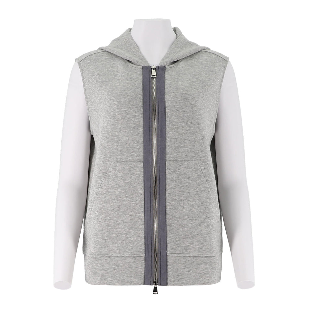 Hooded Sweatshirt Vest