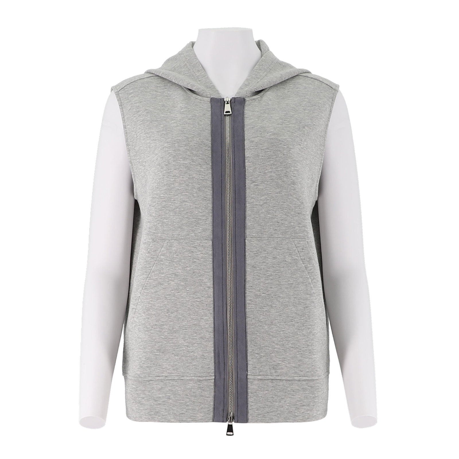 Hooded Sweatshirt Vest