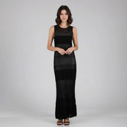 Round Neck Slim Fit Dress
