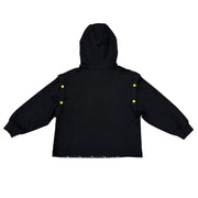Boys Convertible-Sleeve Hooded Sweatshirt