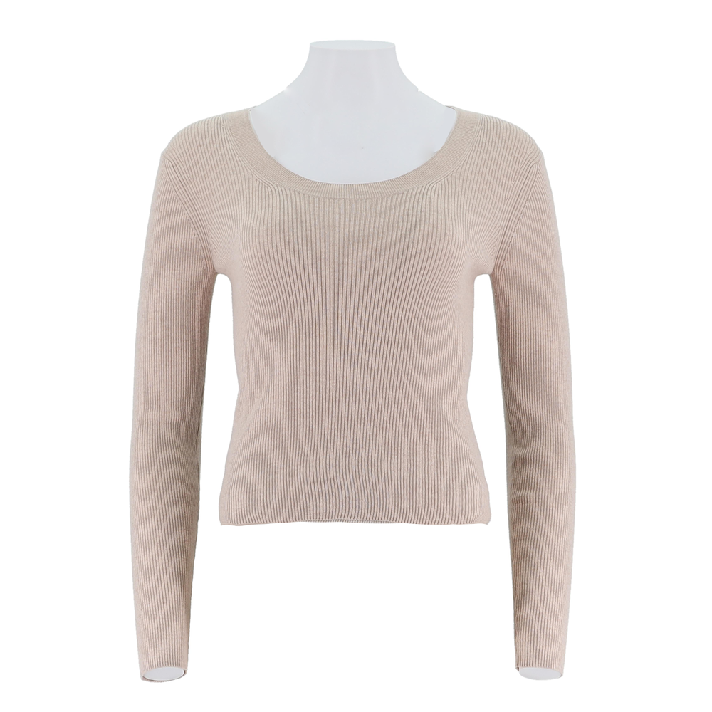 Women'S Round Neck Pullover Sweater
