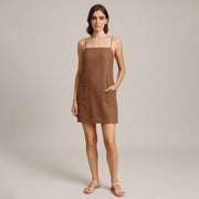 Ladies Linen Slip Dress