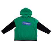 Mock-Layer Long-Sleeve Sweatshirt
