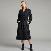 Tassel Woven Long Windbreaker