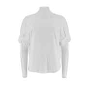 Balloon Sleeve Relaxed Fit Short Sleeve Tee