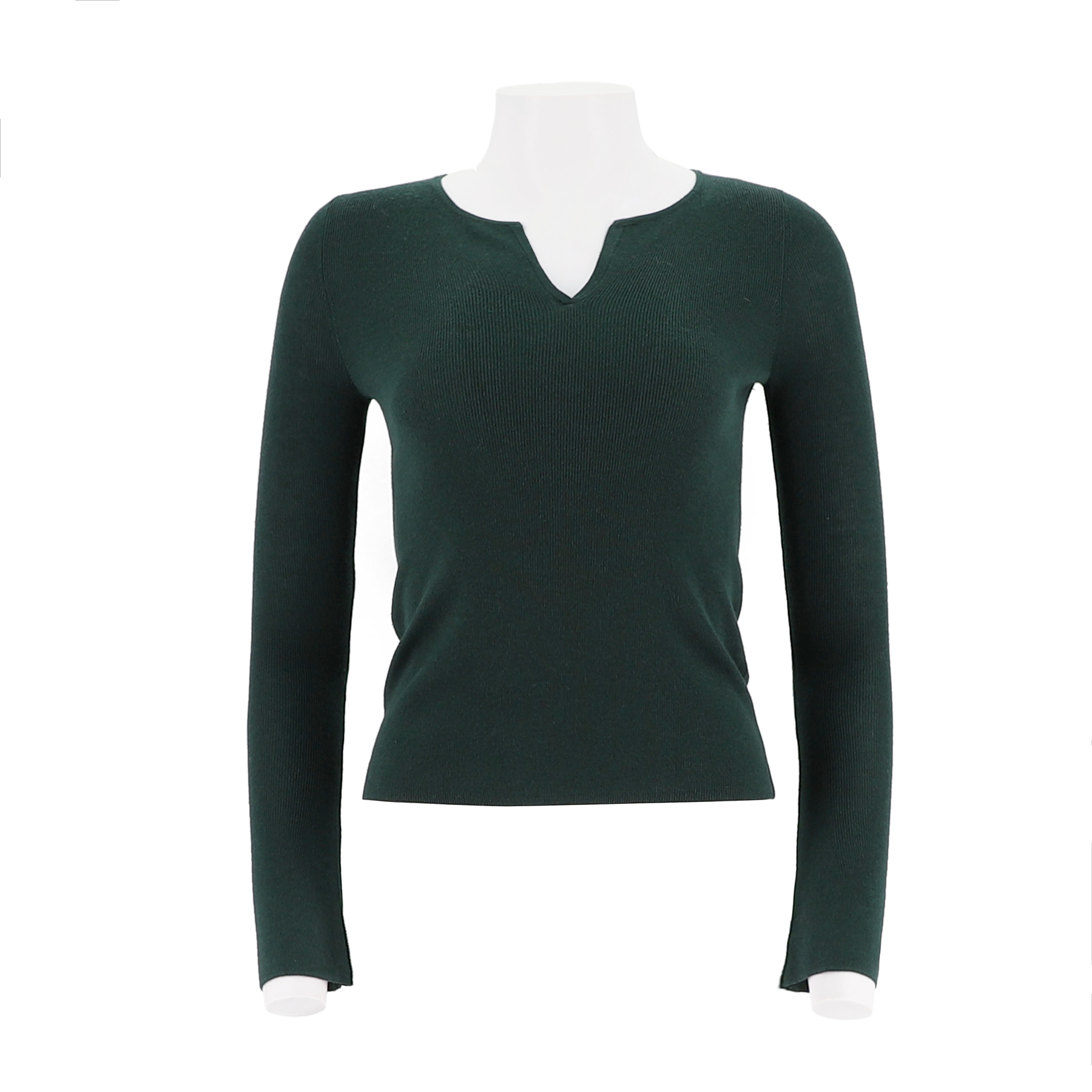 Small V-Neck Knitted Pullover Sweater