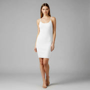 Sleeveless Fitted Knit Tank Dress