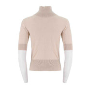 Half High Neck Slim Fit Pullover Sweater