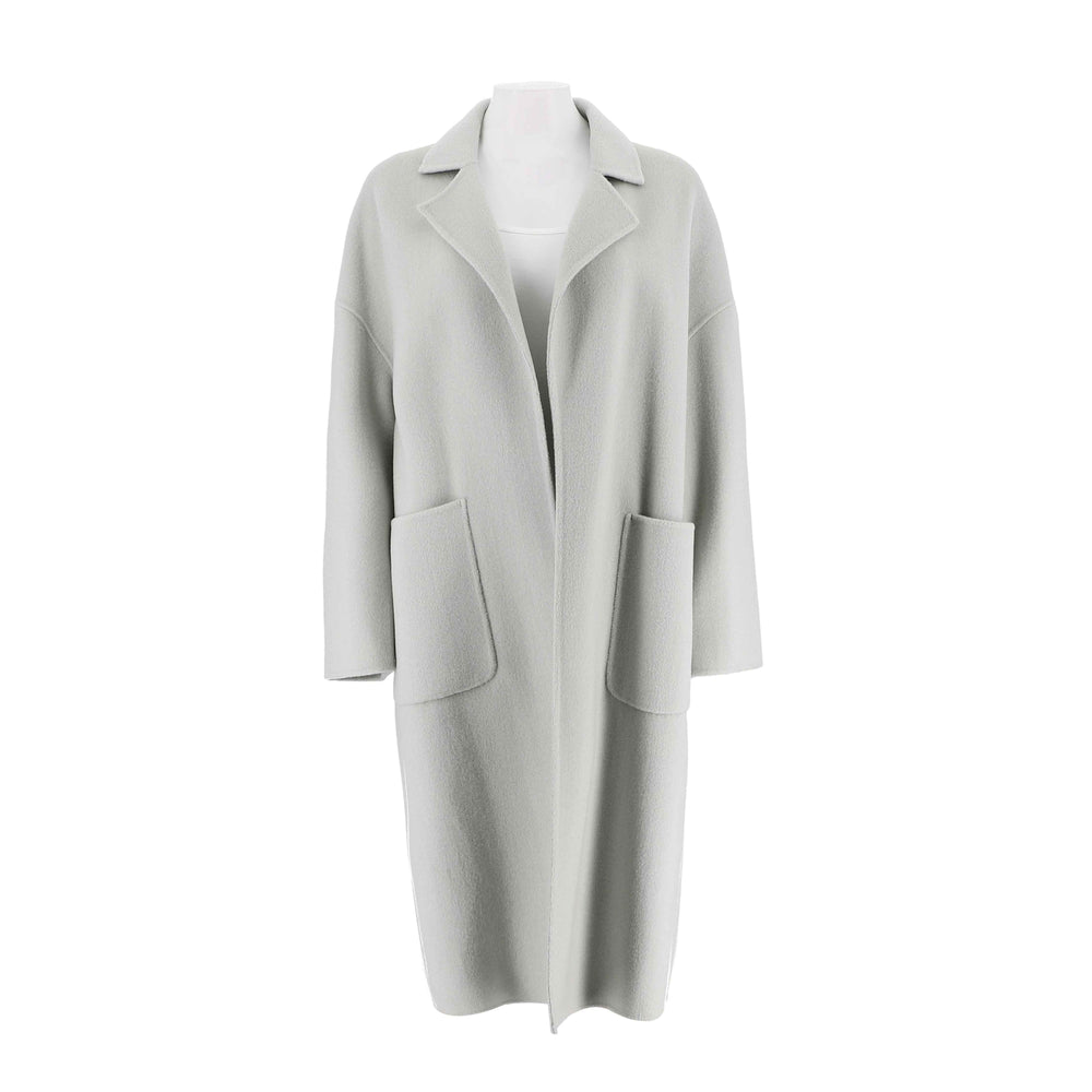 Collar Long Wool Jacket