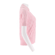 폴로 칼라 컷아웃 스웨터