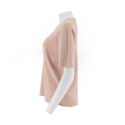 Short Sleeve Combed Cotton Pullover