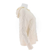 Hooded Design Knitted Woolen Jacket