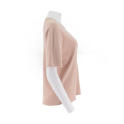 Short Sleeve Combed Cotton Pullover