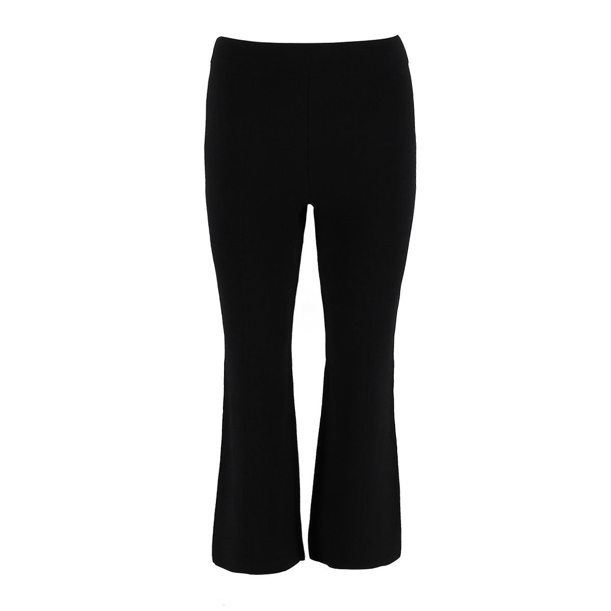 Fitted Flare Wide-Leg Trousers