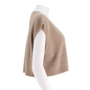 Round Neck Loose Fitting Short Pullover Sweater
