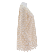 Lightweight Patterned Half Placket Dress