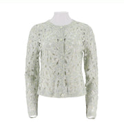 Round Neck Basic Version Knitted Cardigan Jacket