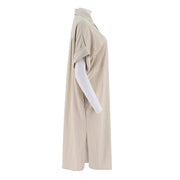 Polo-Collar Shirt Dress