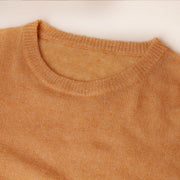 Crew Neck Merino Wool Sweater