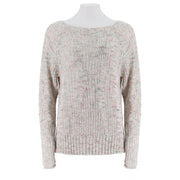 Wide Neck Long Sleeve Sweater