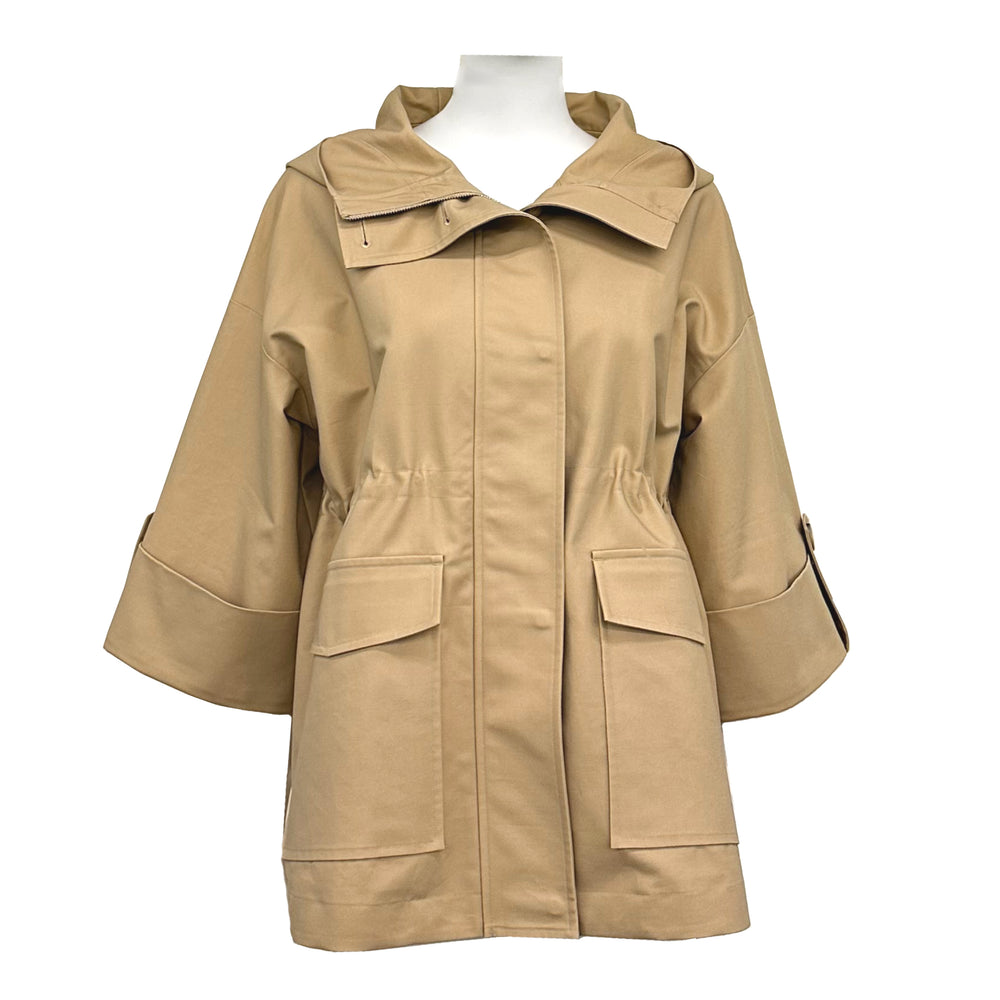 Hooded Loose Windbreaker Jacket