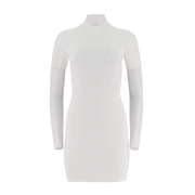 Women'S High Neck Pullover Dress