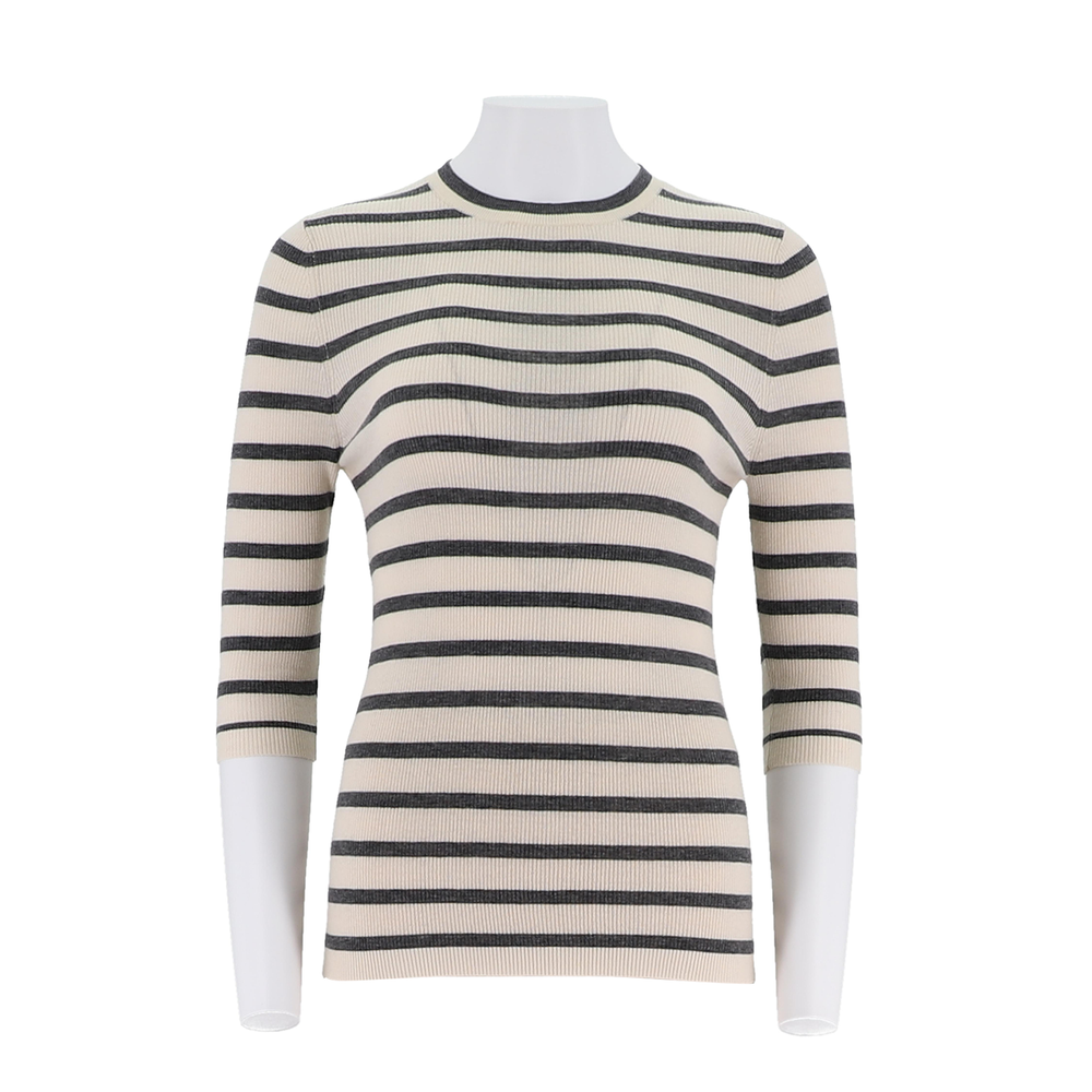 Women'S Striped Pullover
