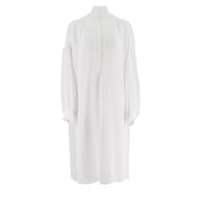 Round Neck Loose Fit Shirt Dress