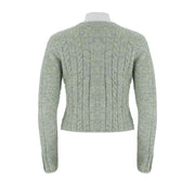 Round Neck Knitted Pullover Sweater