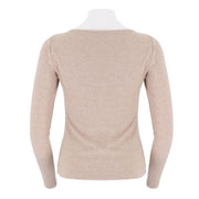 Womens Cozy Long Sleeve Boat Neck Top
