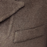 معطف قصير مزدوج الوجهين