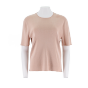 Short Sleeve Combed Cotton Pullover