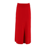 Slimming A-Line Knitted Half Cut Skirt