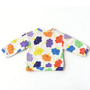 Round-Neck Long-Sleeve Fitted Top