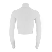 Turtleneck Long Sleeve Fitted Sweater