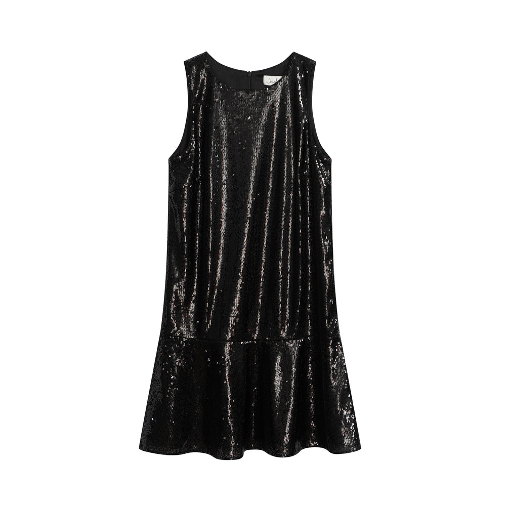 Sequined Sleeveless Dress