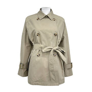 Short Double Breasted Windbreaker