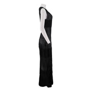 Round Neck Slim Fit Dress