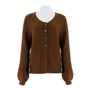 Round Neck Cardigan