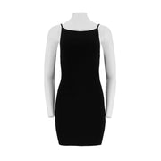 Sleeveless Fitted Knit Tank Dress