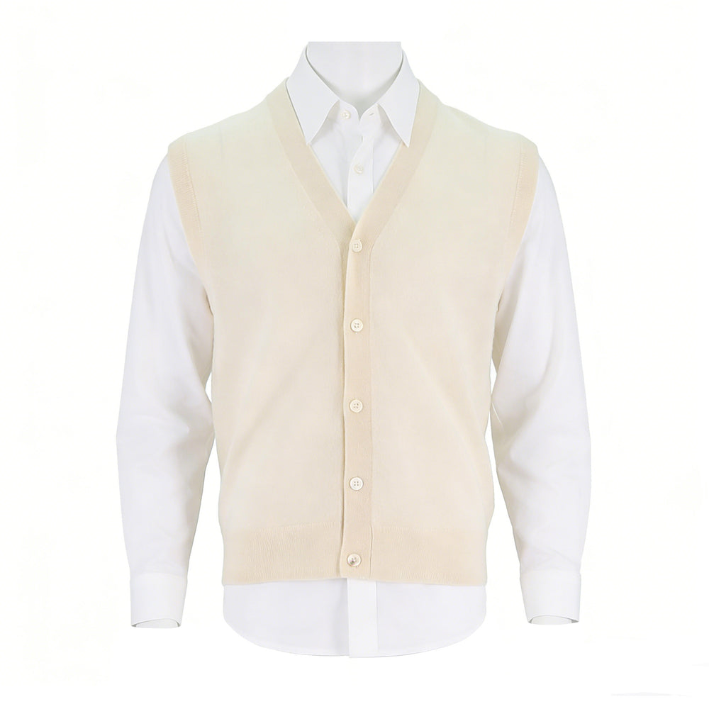 صديري رجالي كشمير برقبة على شكل V