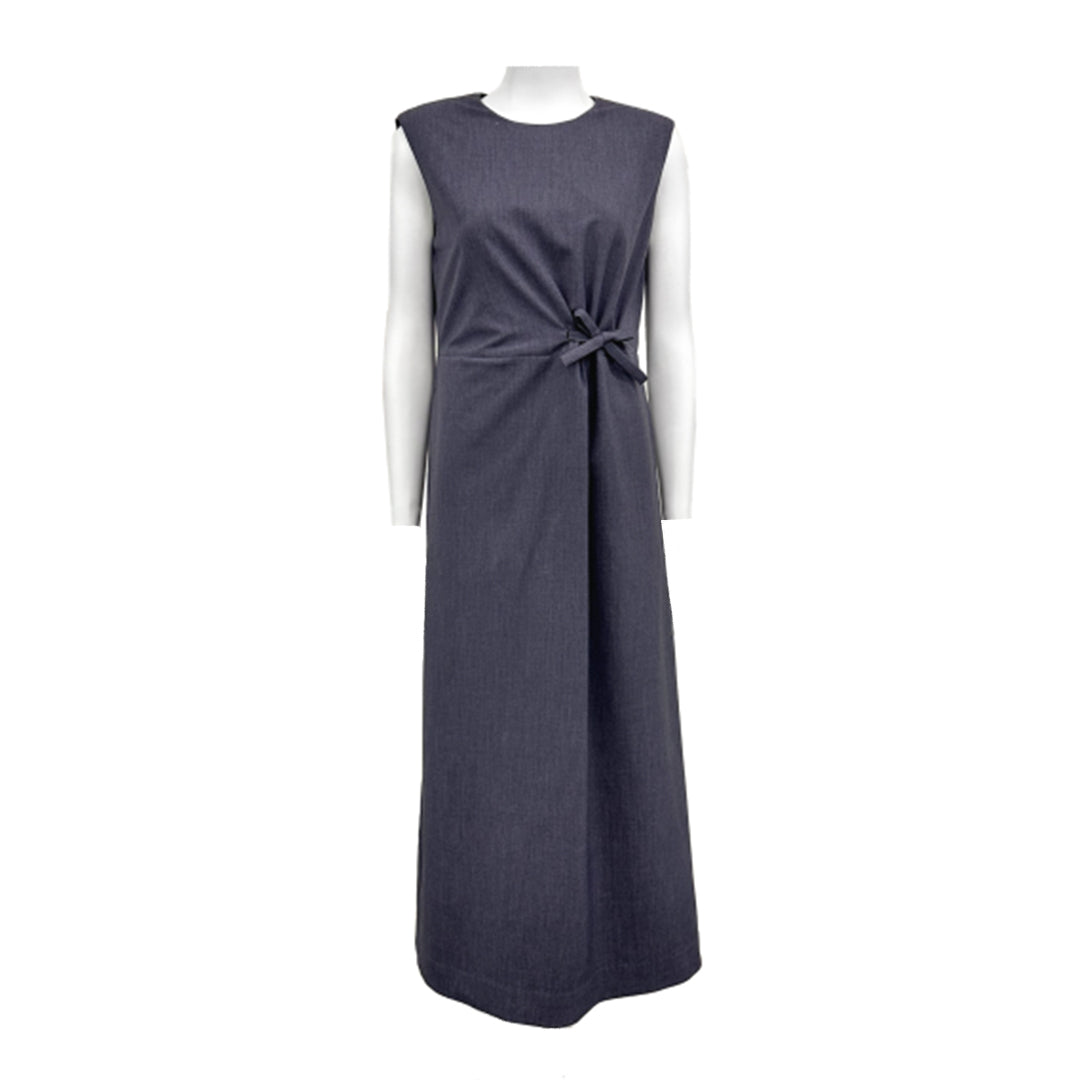 Womens Sleeveless Side Tie Dress